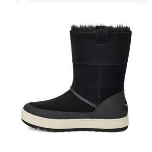 KOOLABURRA by Ugg Tynlee Pull On Women's Black Boots Size 6
